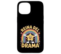 Reina del Drama Divertida y Sarcástica con Mucha Actitud Case for iPhone 15