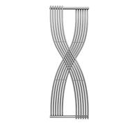 Reina Dimaro Chrome Vertical Designer Radiators H1760mm x W620mm