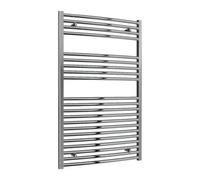 Reina Diva Curved Heated Designer Towel Rail - 1200 X 750mm - Chrome