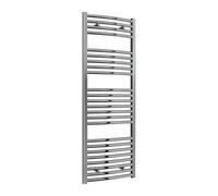 Reina Diva Curved Heated Designer Towel Rail - 1400 X 500mm - Chrome