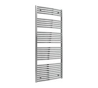 Reina Diva Curved Heated Designer Towel Rail - 1800 X 750mm - Chrome