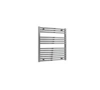 Reina Diva Curved Heated Designer Towel Rail - 800X750 - Chrome
