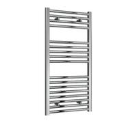 Reina Diva Flat Heated Designer Towel Rail - 1000 X 500mm - Chrome