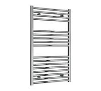 Reina Diva Flat Heated Designer Towel Rail - 1000 X 600mm - Chrome