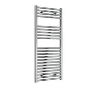 Reina Diva Flat Heated Designer Towel Rail - 1200 X 500mm - Chrome