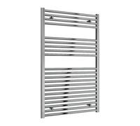 Reina Diva Flat Heated Designer Towel Rail - 1200 X 750mm - Chrome