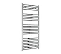 Reina Diva Flat Heated Designer Towel Rail - 1400 X 600mm - Chrome