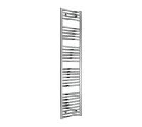 Reina Diva Flat Heated Designer Towel Rail - 1800 X 400mm - Chrome