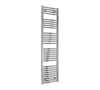 Reina Diva Flat Heated Designer Towel Rail - 1800 X 450mm - Chrome