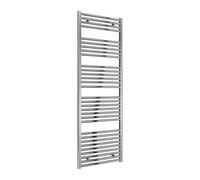 Reina Diva Flat Heated Designer Towel Rail - 1800 X 600mm - Chrome