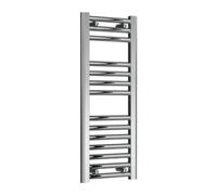 Reina Diva Flat Heated Designer Towel Rail - 800 X 300mm - Chrome