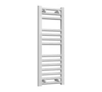 Reina Diva Flat Heated Designer Towel Rail - 800 X 300mm - White
