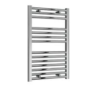 Reina Diva Flat Heated Designer Towel Rail - 800 X 500mm - Chrome
