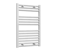 Reina Diva Flat Heated Designer Towel Rail - 800 X 500mm - White