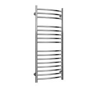 Reina Eos Heated Towel Rail - 1200 X 500mm - Polished Stainless Steel