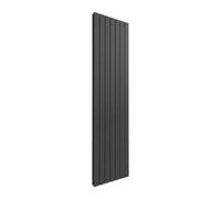 Reina Flat Double Central Heating Vertical Steel Radiator 1800X514mm Anthracite