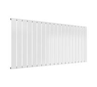 Reina Flat Horizontal Radiator Single - 600 X 1402 mm - White