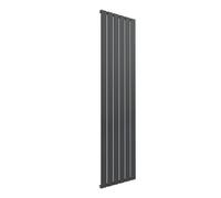 Reina Flat Single Central Heating Vertical Radiator 1600 X 292mm Anthracite
