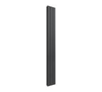 Reina Flat Vertical Double Panel Radiator - 1600 X 218 mm - Anthracite