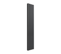 Reina Flat Vertical Double Panel Radiator - 1600 X 292 mm - Anthracite
