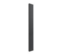 Reina Flat Vertical Double Panel Radiator - 1800 X 218 mm - Anthracite