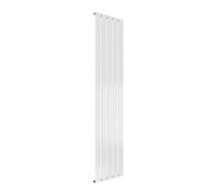 Reina Flat Vertical Single Panel Radiator - 1600 X 366 mm - White