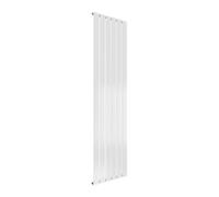 Reina Flat Vertical Single Panel Radiator - 1600 X 440 mm - White