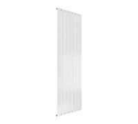 Reina Flat Vertical Single Panel Radiator - 1600 X 514 mm - White