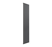Reina Flat Vertical Single Panel Radiator - 1800 X 366 mm - Anthracite