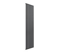 Reina Flat Vertical Single Panel Radiator - 1800 X 440 mm - Anthracite