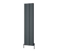 Reina Gio Aluminium Vertical Double Panel Radiator - 1800 X 470mm - Anthracite