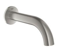Reina Grohe Atrio Wall Mounted Round Bath Spout 171mm Brass Supersteel Finish