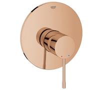 Reina Grohe Essence Modern Bathroom Round Wall Mounted Single Lever Shower Mixer 163mm Warm Sunset Without Concealed Body 19286Da1