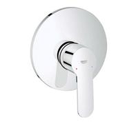 Reina Grohe Eurostyle Cosmopolitan Modern Bathroom Single Lever Handle Shower Mixer Trim Chrome Finish Metal Without Concealed Body