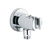 Reina Grohe Relexa Wall Mounted Modern Bathroom Concealed Shower Outlet Elbow 1/2Inch Connection Chrome Finish Space Saving Design
