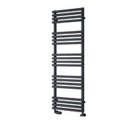 Reina Kale Heated Designer Towel Rail - 1436 X 500mm - Anthracite