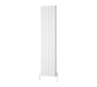 Reina Loco Vertical Aluminium Double Panel Radiator - 1800 X 470mm - White
