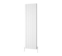 Reina Loco Vertical Aluminium Double Panel Radiator - 1800 X 565mm - White