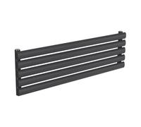 Reina Nevah Horizontal Single Panel Radiator - 295 X 1000mm - Anthracite