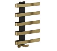 Reina Panaro Brass Designer Towel Radiator - 800 x 500mm