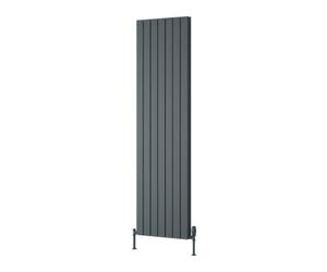 Reina Piatto Vertical Double Panel Radiator - 1800 X 520mm - Anthracite
