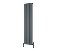 Reina Piatto Vertical Single Radiator - 1800 X 445mm - Anthracite