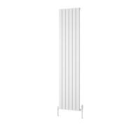 Reina Piatto Vertical Single Radiator - 1800 X 445mm - White