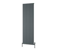 Reina Piatto Vertical Single Radiator - 1800 X 595mm - Anthracite