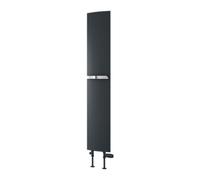 Reina Picoli Aluminium Central Heating Vertical Radiator - 1500 X 280mm - Anthracite