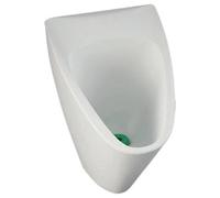 Reina Rak Venice Wall-Mounted Waterless Urinal Bowl Modern Alpine White (Pan Only)
