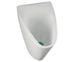 Reina Rak Venice Wall-Mounted Waterless Urinal Bowl Modern Alpine White (Pan Only)