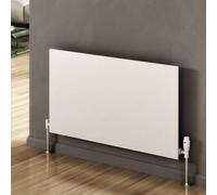Reina Slimline Horizontal Flat Panel Radiator - 600X 1000mm - White