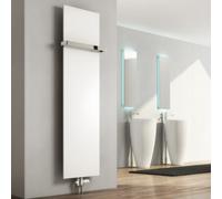 Reina Slimline Vertical Flat Panel Radiator - 1770X 400mm - White