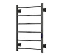 Reina Velino Dry Electric Radiator With Lcd Display Gunmetal Grey 800 X 500mm